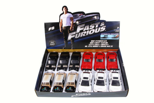 Jada Toys Fast & Furious F8 Assortment 'The Fate of the Furious