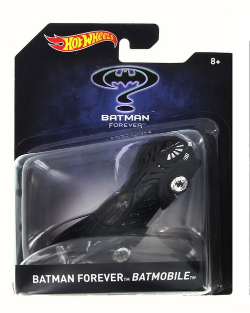 Batman Forever Batmobile, Black - Mattel DKL20A - 1/50 Scale Diecast Model Vehicle