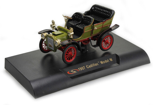 1907 Cadillac Model M, Green - Signature Models 32360 - 1/32 Scale Diecast Model Toy Car