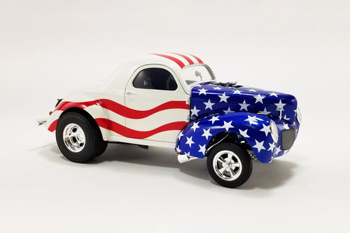 1940 Gasser, Red White and Blue - Acme A1800923 - 1/18 Scale