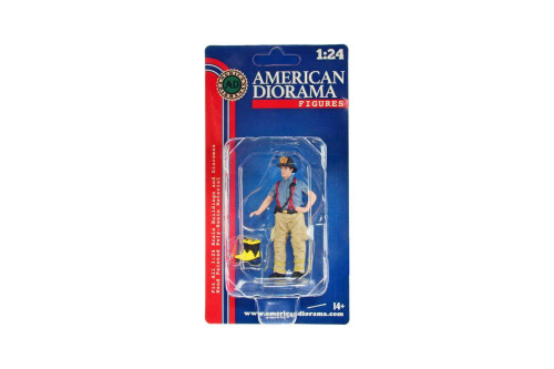 Firefighters - Getting Ready - American Diorama 76419 - 1/24 Scale Figurine - Diorama Accessory