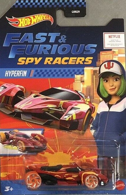 Hyperfin, Fast and Furious Spy Racers - Hot Wheels GNN29-979A - 1/64 scale Diecast Model Toy Car