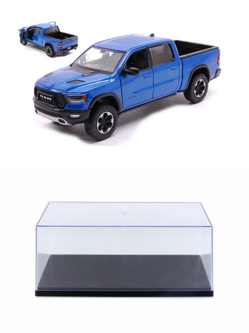 Diecast Car w/Display Case - 2019 Dodge Ram 1500 Crew Cab Rebel