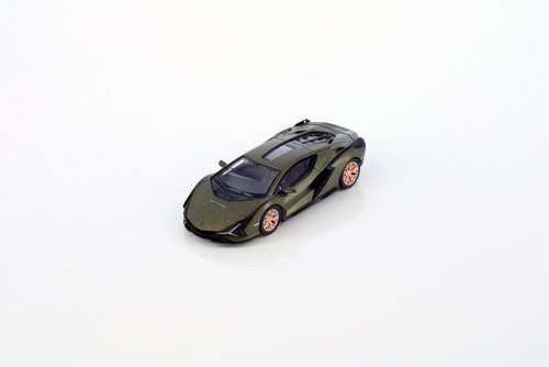 Lamborghini Sian FKP 37, Green - Kinsmart H07 - 1/64 Scale Diecast