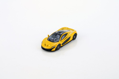 McLaren P1, Yellow - Kinsmart H03 - 1/64 Scale Diecast Model Toy Car