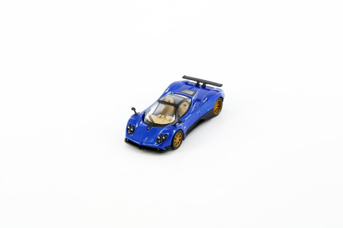 Pagani Zonda F, Argentina Blue - Kinsmart H01 - 1/64 Scale Diecast Model Toy Car