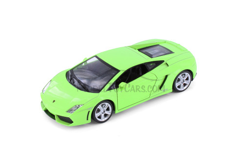 Lamborghini Gallardo LP 560-4, Green - Showcasts 68253D - 1/24 scale Diecast Model Toy Car (1 car, no box)