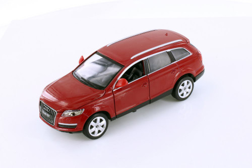 Audi Q7, Red - Showcasts 68249D - 1/24 scale Diecast Model Toy Car