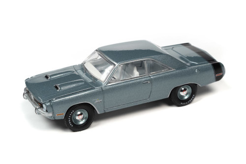 1971 Dodge Dart Swinger 340 Special, Gray - Auto World AWSP105/24A - 1/64 scale Diecast  Car