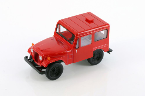 1971 Jeep DJ-5B, Red - Kinsmart 5433D - 1/26 scale Diecast Model Toy Car