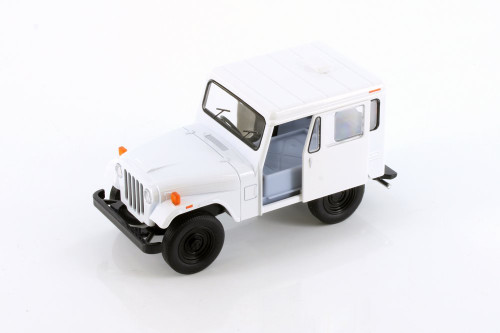 1971 Jeep DJ-5B, White - Kinsmart 5433D - 1/26 scale Diecast Model Toy Car