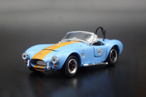 1965 Shelby Cobra 427 S/C #45, Gulf Blue - Shelby Collectibles SC715BU - 1/64 scale Diecast Car