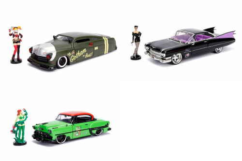 DC Comics Bombshells Supervillainess Diecast Toy Car Package