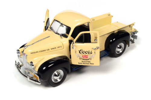 1947 Studebaker Pickup Truck, Coors Beer - Auto World AW24012 - 1