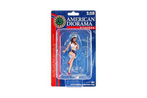 Pin-Up Girls - Sandra - American Diorama 76342 - 1/18 Scale Figurine - Diorama Accessory