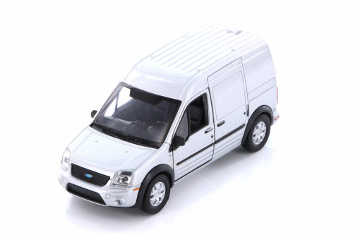 Ford Transit Connect Minivan, Silver - Welly 43631D - 1/43 scale Diecast Model Toy Car