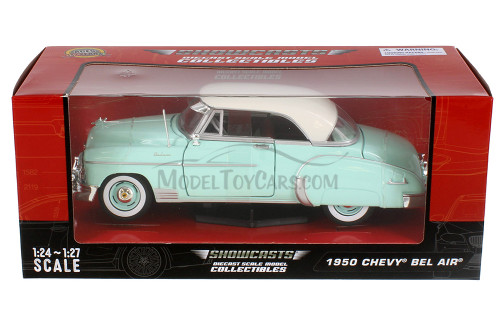 1950 Chevy Bel Air, Green - Showcasts 77268GN - 1/24 Scale Diecast Model Toy Car