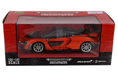 McLaren Senna, Orange - Showcasts 71355OR - 1/24 Scale Diecast Model Toy Car
