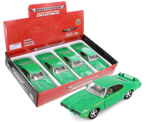 1969 Pontiac® GTO™ Judge™, Green - Showcasts® 77242D - 1/24 Scale