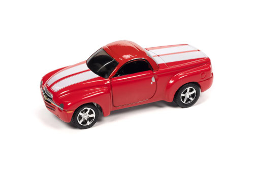 2005 Chevy SSR, Red - Johnny Lightning JLSP279/24B - 1/64 Scale Diecast Model Toy Car