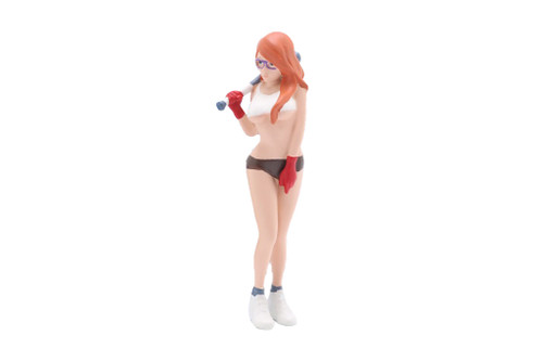 Cosplay Girls Figure 6, White w/Orange - American Diorama 24306 - 1/24 Scale Figurine - Accessory