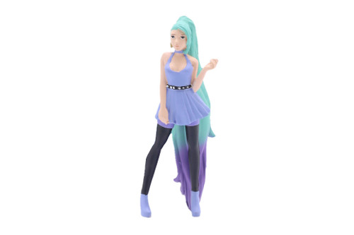 Cosplay Girls Figure 4, Blue w/Green - American Diorama AD-18304 - 1/18 Scale Figurine - Accessory