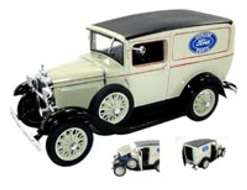 1931 Ford Delivery Truck, Tan - Signature Models 18137 - 1/18 Scale Diecast Model Toy Car