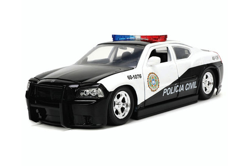 Greenlight Fast & Furious Rio Police Dodge Charger Chase | eBay