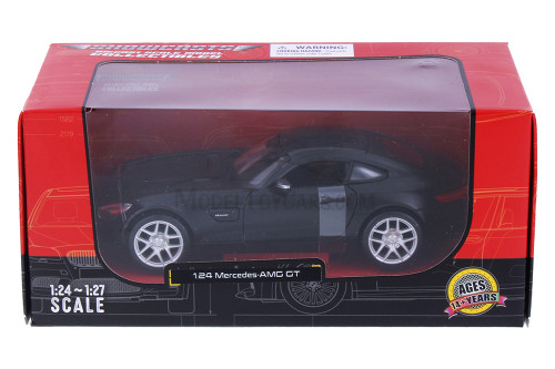 Mercedes-Benz AMG GT, Matte Black - Showcasts 38134BK - 1/24 Scale