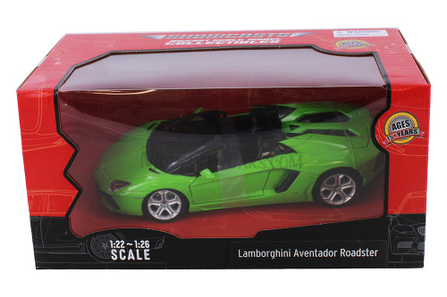 Lamborghini Aventador LP700-4 Roadster, Green - Showcasts 68274GN