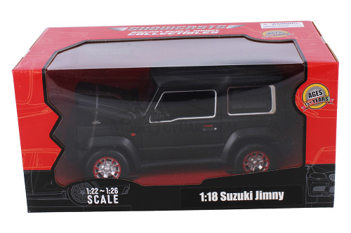 Suzuki Jimny, Black - Showcasts 68271BK - 1/18 Scale Diecast Model Toy Car