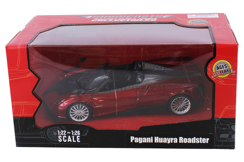 Pagani Huayra Roadster, Red - Showcasts 68264R - 1/24 Scale Diecast Model Toy Car