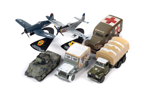 Military 2023 Release 1 Set A "Korea: The Forgotten War" - JLML009/48A - 1/64 Scale Set of 6