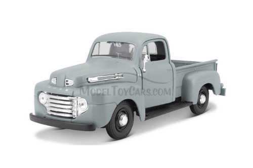 1948 Ford F-1 Pickup Truck, Flat Blue - Showcasts 37935/52D - 1/24 Scale Diecast Model Toy Car