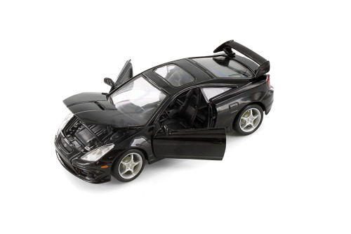 2004 Toyota Celica GT-S, Black - Showcasts 37237 - 1/24 Scale Diecast Model Toy Car