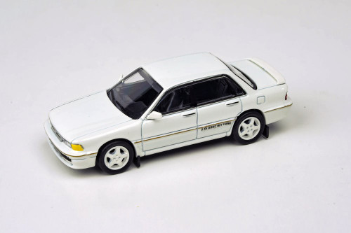 Mitsubishi Galant VR-4 LHD, Sophia White - Paragon PA55106W - 1/64 scale Diecast Model Toy Car