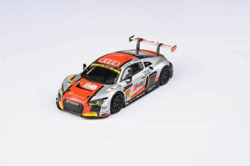 2015 Audi LMS #21 Team Hitosuyama, Silver - Paragon PA55273 - 1/64 scale Diecast Model Toy Car