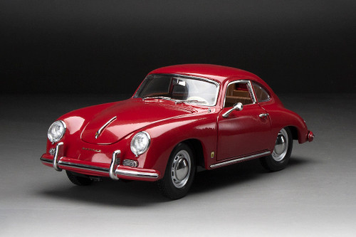 1957 Porsche 365A 1500 GS Carrera GT Coupe, Polyantha Red - Sun Star SS1350 - 1/18 Scale Model Car