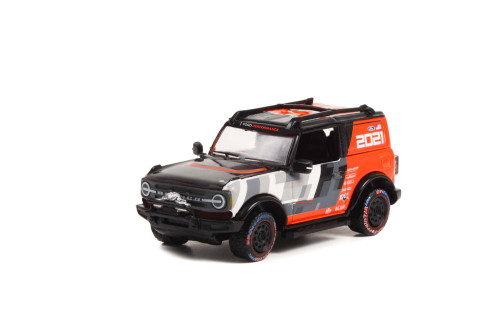 2021 Ford Bronco , Orange - Greenlight 30349/48 - 1/64 Scale Diecast Model Toy Car
