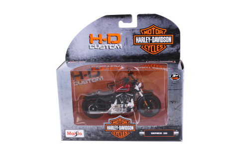 2018 Harley Davidson Forty-Eight Special, Red - Maisto 31360/39 - 1/18 scale Diecast Model Toy Car