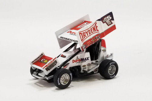 2022 Winged Sprint Car, #1S Logan Schuchart - Acme A6422004 - 1/64 Scale Diecast Car