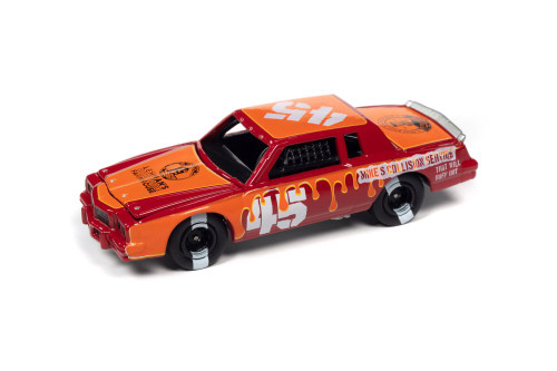 1982 Pontiac Grand Prix Stock Cars #45, Red - Johnny Lightning JLSP253/24B - 1/64 Scale Diecast Car