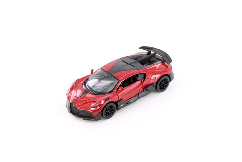 Bugatti Divo, Red - Kinsmart 5442D - 1/36 Scale Diecast Model Toy