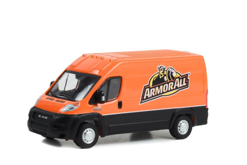 2020 Dodge Ram ProMaster 2500 High Roof Van, Orange - Greenlight 53050E - 1/64 Scale Diecast Car