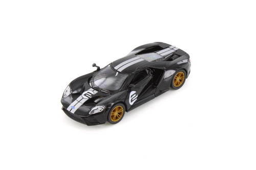 2017 Ford GT Heritage Edition, #2 - Kinsmart 5448D - 1/38 Scale Diecast Model Toy Car