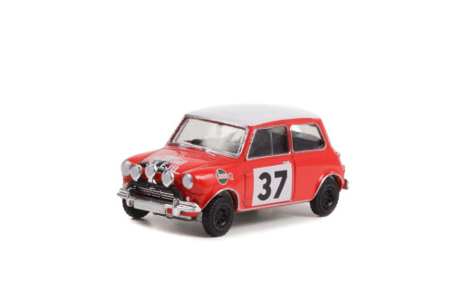 Morris 1964 Mini Cooper S #37, Red - Greenlight 63020A/48 - 1/64