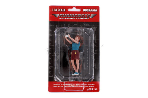 Figure 18 Series 1 #702, Blue /Brown - Showcasts AD-18702 - 1/18 Scale Diorama Figurine