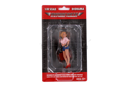 Figure 18 Series 1 #706, Pink - Showcasts AD-18706 - 1/18 Scale Diorama Figurine