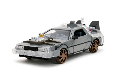 DeLorean Time Machine with Lights, Back to the Future III, Jada