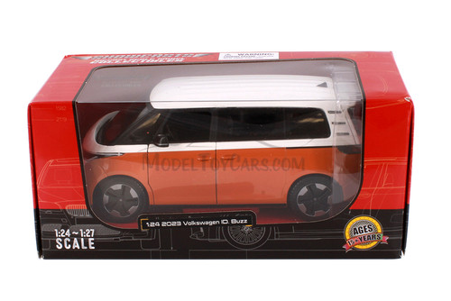 2023 Volkswagen ID. Buzz, Orange - Showcasts 38914OR - 1/24 Scale Diecast Model Toy Car
